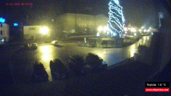 Střed obce Rokytnice nad Jizerou