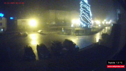 Střed obce Rokytnice nad Jizerou