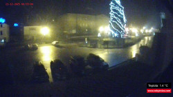 Střed obce Rokytnice nad Jizerou