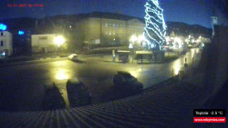 Střed obce Rokytnice nad Jizerou