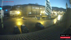 Střed obce Rokytnice nad Jizerou