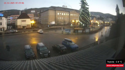 Střed obce Rokytnice nad Jizerou