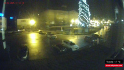 Střed obce Rokytnice nad Jizerou