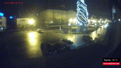 Střed obce Rokytnice nad Jizerou