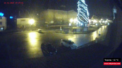 Střed obce Rokytnice nad Jizerou