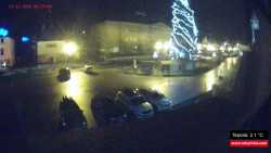 Střed obce Rokytnice nad Jizerou