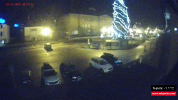 Střed obce Rokytnice nad Jizerou