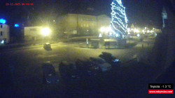 Střed obce Rokytnice nad Jizerou