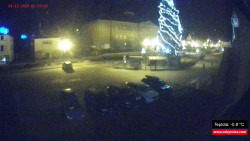 Střed obce Rokytnice nad Jizerou