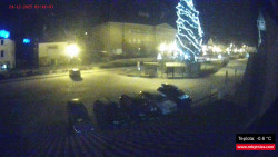 Střed obce Rokytnice nad Jizerou