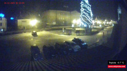 Střed obce Rokytnice nad Jizerou