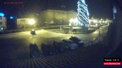 Střed obce Rokytnice nad Jizerou