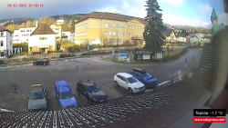 Střed obce Rokytnice nad Jizerou