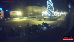 Střed obce Rokytnice nad Jizerou