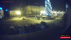 Střed obce Rokytnice nad Jizerou