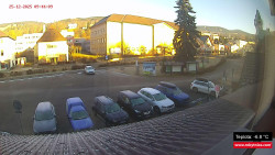 Střed obce Rokytnice nad Jizerou