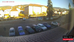 Střed obce Rokytnice nad Jizerou