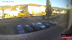 Střed obce Rokytnice nad Jizerou