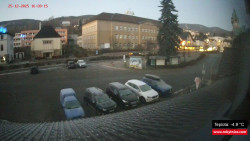 Střed obce Rokytnice nad Jizerou