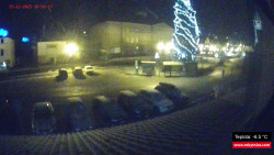 Střed obce Rokytnice nad Jizerou