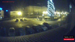 Střed obce Rokytnice nad Jizerou