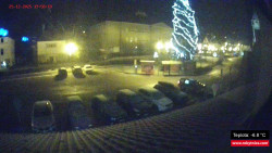 Střed obce Rokytnice nad Jizerou