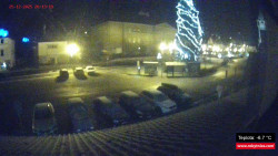 Střed obce Rokytnice nad Jizerou