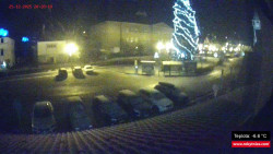 Střed obce Rokytnice nad Jizerou