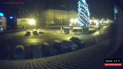 Střed obce Rokytnice nad Jizerou