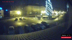 Střed obce Rokytnice nad Jizerou