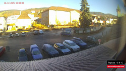 Střed obce Rokytnice nad Jizerou