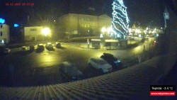 Střed obce Rokytnice nad Jizerou