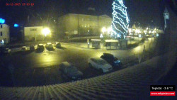 Střed obce Rokytnice nad Jizerou