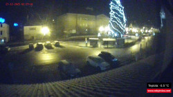 Střed obce Rokytnice nad Jizerou