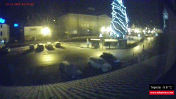 Střed obce Rokytnice nad Jizerou