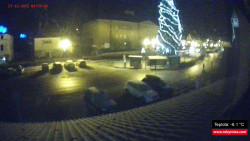 Střed obce Rokytnice nad Jizerou