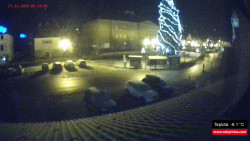 Střed obce Rokytnice nad Jizerou