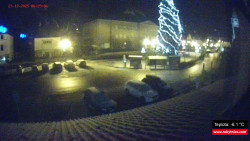 Střed obce Rokytnice nad Jizerou