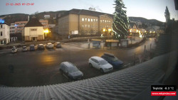 Střed obce Rokytnice nad Jizerou