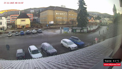 Střed obce Rokytnice nad Jizerou