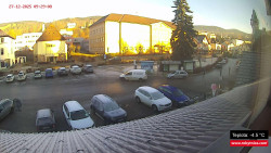 Střed obce Rokytnice nad Jizerou