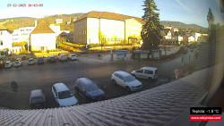 Střed obce Rokytnice nad Jizerou