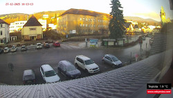 Střed obce Rokytnice nad Jizerou