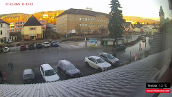 Střed obce Rokytnice nad Jizerou