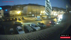 Střed obce Rokytnice nad Jizerou