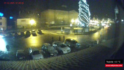 Střed obce Rokytnice nad Jizerou