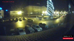 Střed obce Rokytnice nad Jizerou