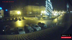 Střed obce Rokytnice nad Jizerou