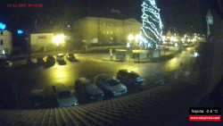 Střed obce Rokytnice nad Jizerou