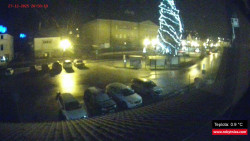 Střed obce Rokytnice nad Jizerou